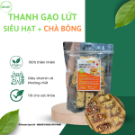 thanh gạo lứt chà bông ức gà