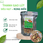 thanh gạo lứt siêu hạt rong biển