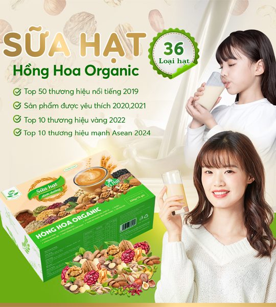 Sữa hạt dinh dưỡng 36 vị – dinh dưỡng toàn diện cho cả gia đình